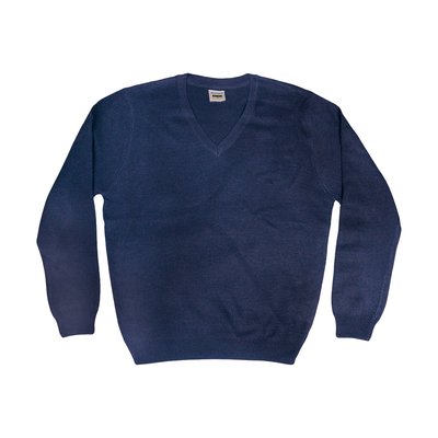 School v-neck sweater