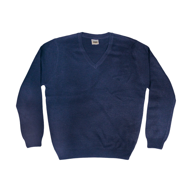 School v-neck sweater image number null
