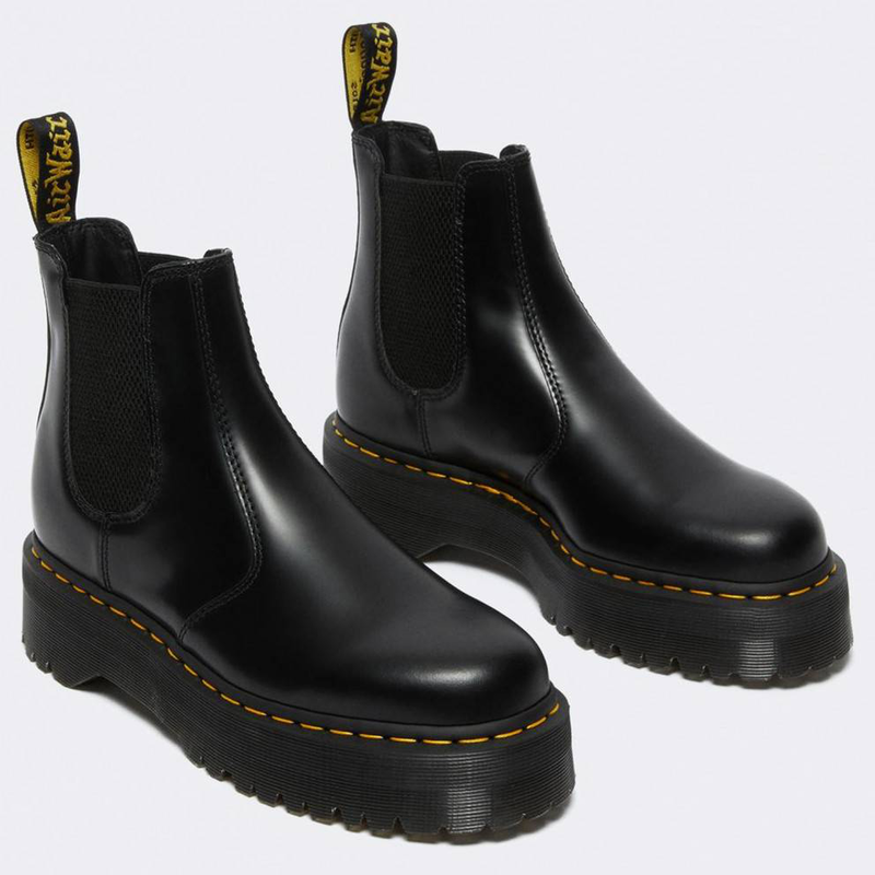 Quad polished smooth boot-null