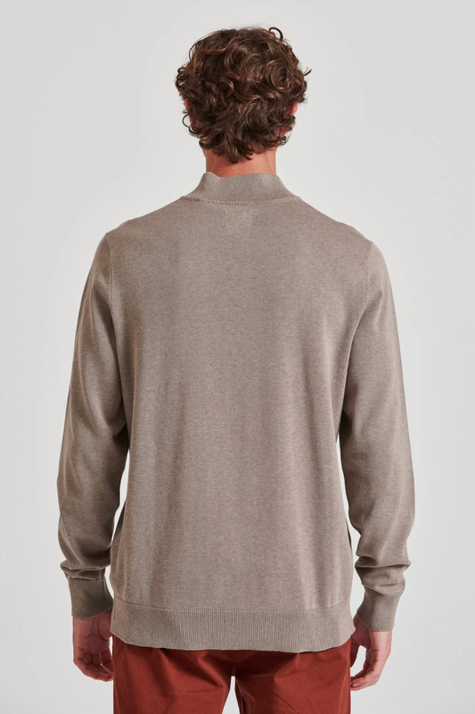 Funkybuddha knitwear halfzip image number null
