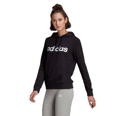 Women lin freelift hoodie, Black / White, medium