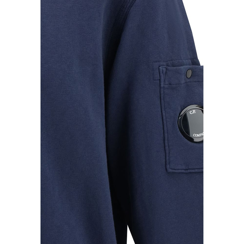 Blue cotton sweatshirt-null