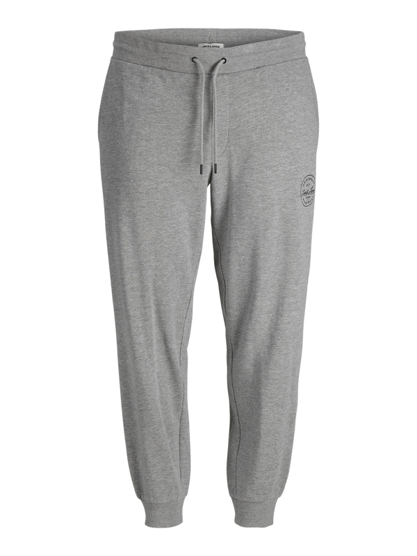 Plussize jpstgordon track pants - light grey melange-null