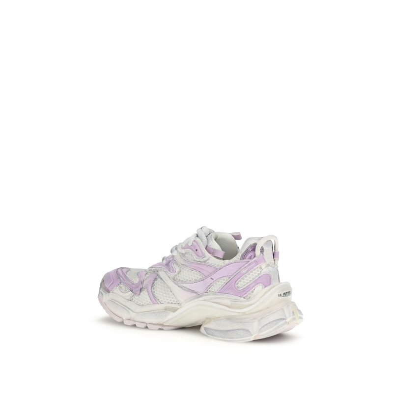 Multicolor polyurethane athletic sneakers-null