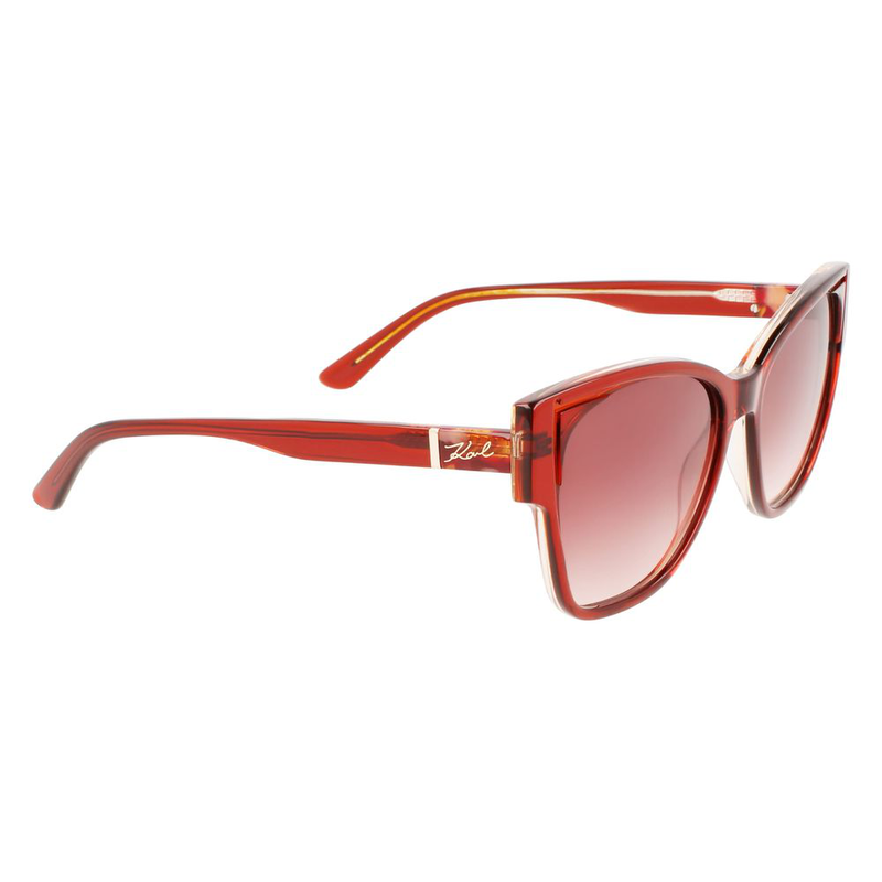 Orange acetate sunglasses-null