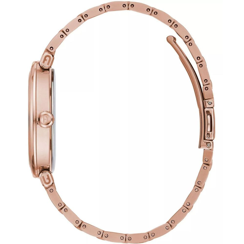 Multicolor stainless steel dress watch-null