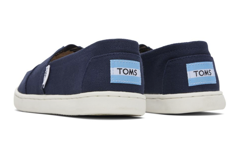 Toms canvas youth-navy-null