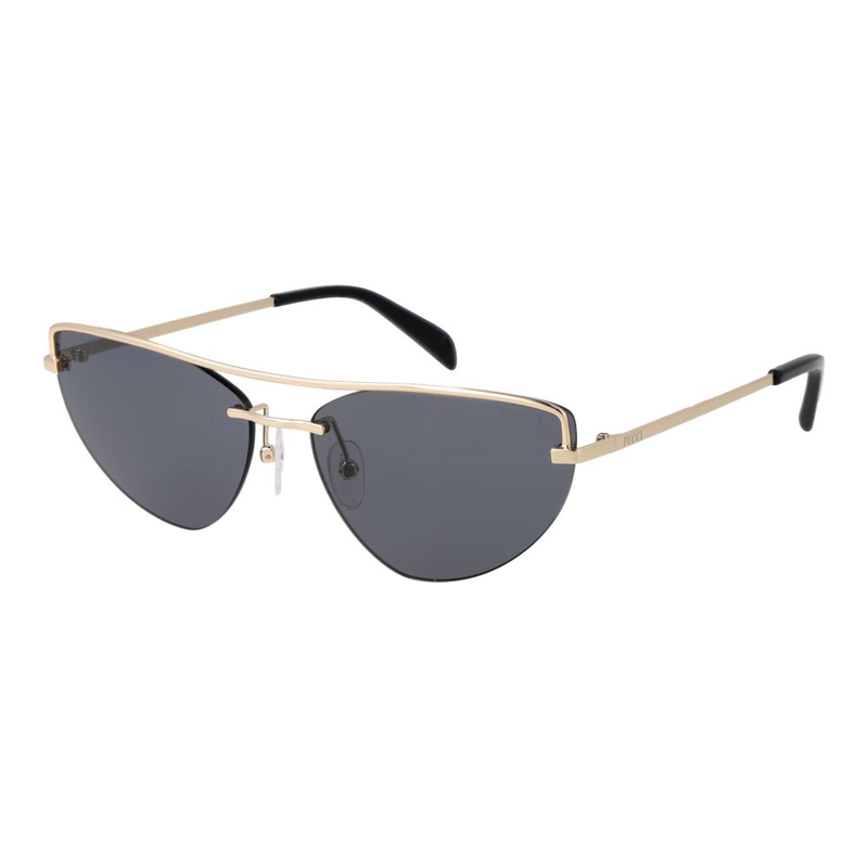 Gold metal sunglasses-null
