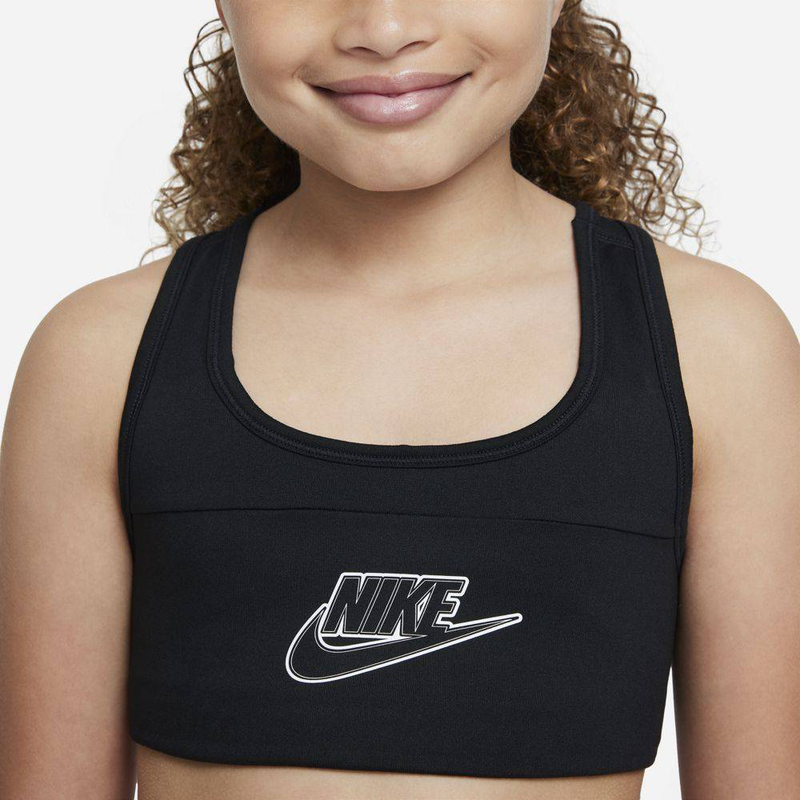 Girls Dri-FIT swoosh futura sports bra image number null