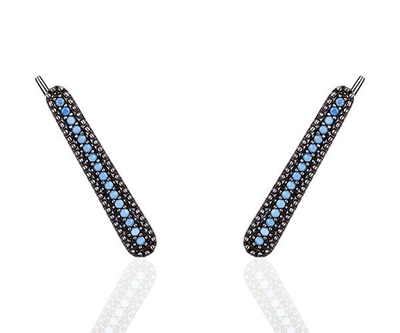 Concordia zircon ear cuffs