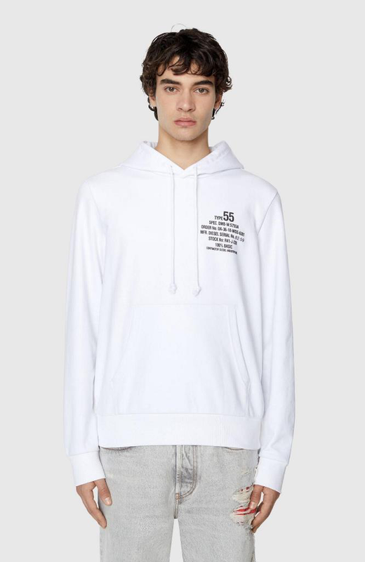 Diesel s-ginn-hood-k26 sweat-shirt-null