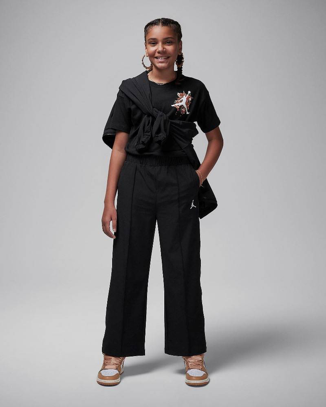 Product image: Girls jumpman woven taping pant-null
