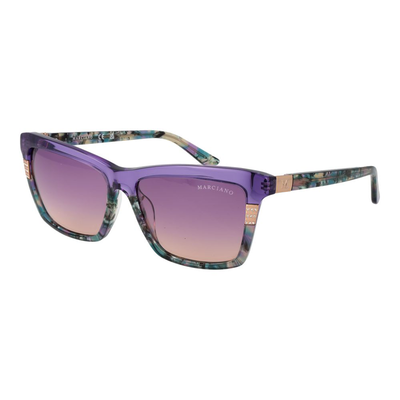 Purple acetate sunglasses-null