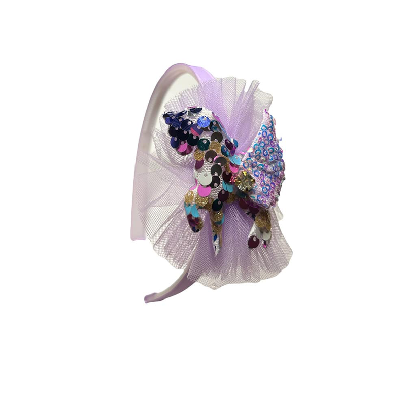 Child headband with unicorn-null