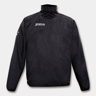 Wind polyester black windbreaker, Black, medium