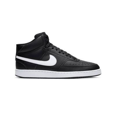 Court vision mid mens shoes, Black / White, medium