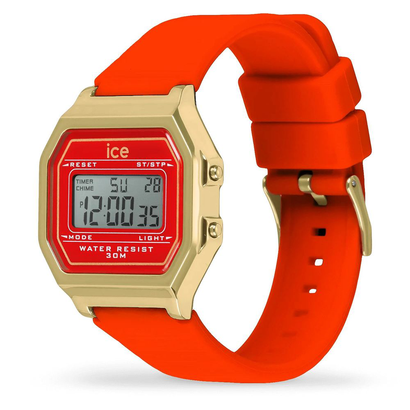 Multicolor synthetic digital watch-null