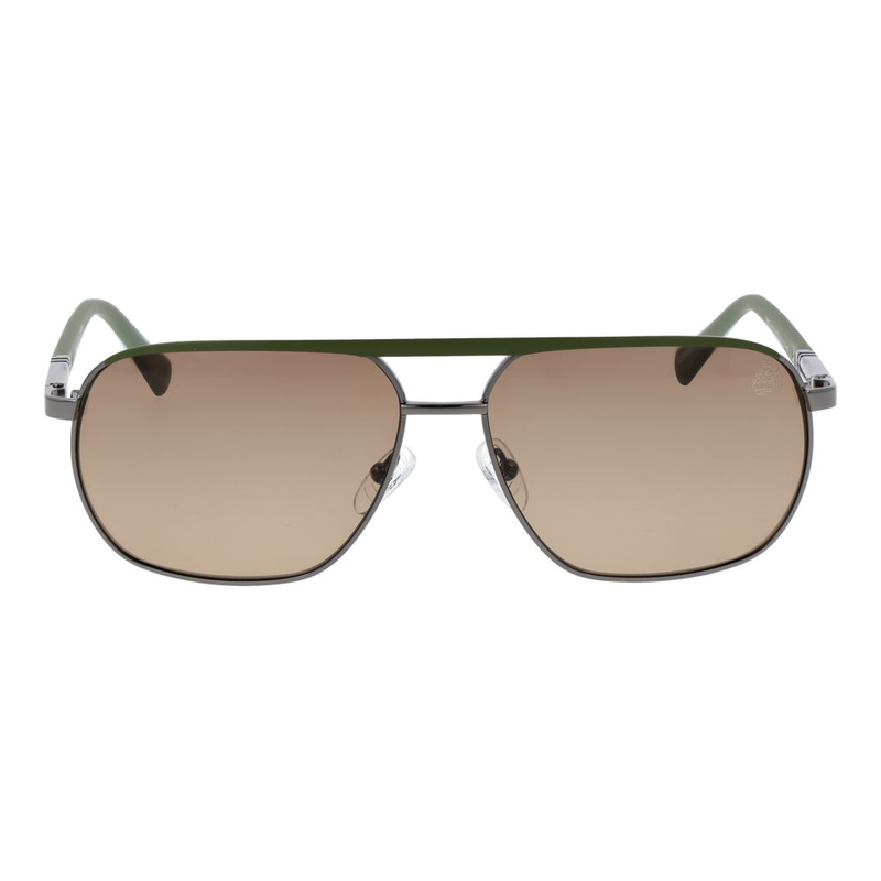 Gray metal sunglasses-null