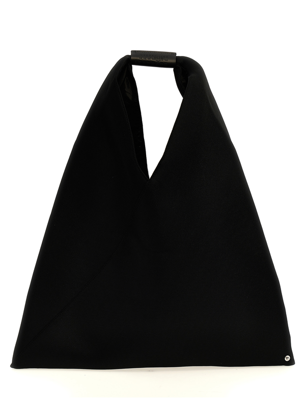 Black polyester shoulder bag-null