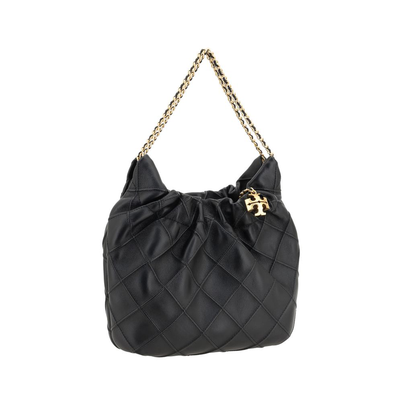 Black calf leather bos taurus shoulder bag-null