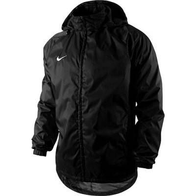 Foundation boys rain jacket, Black, medium