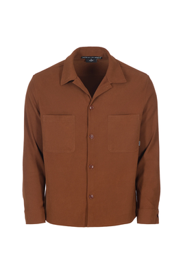 No name athens camel oslo overshirt v2 li, Camel, medium