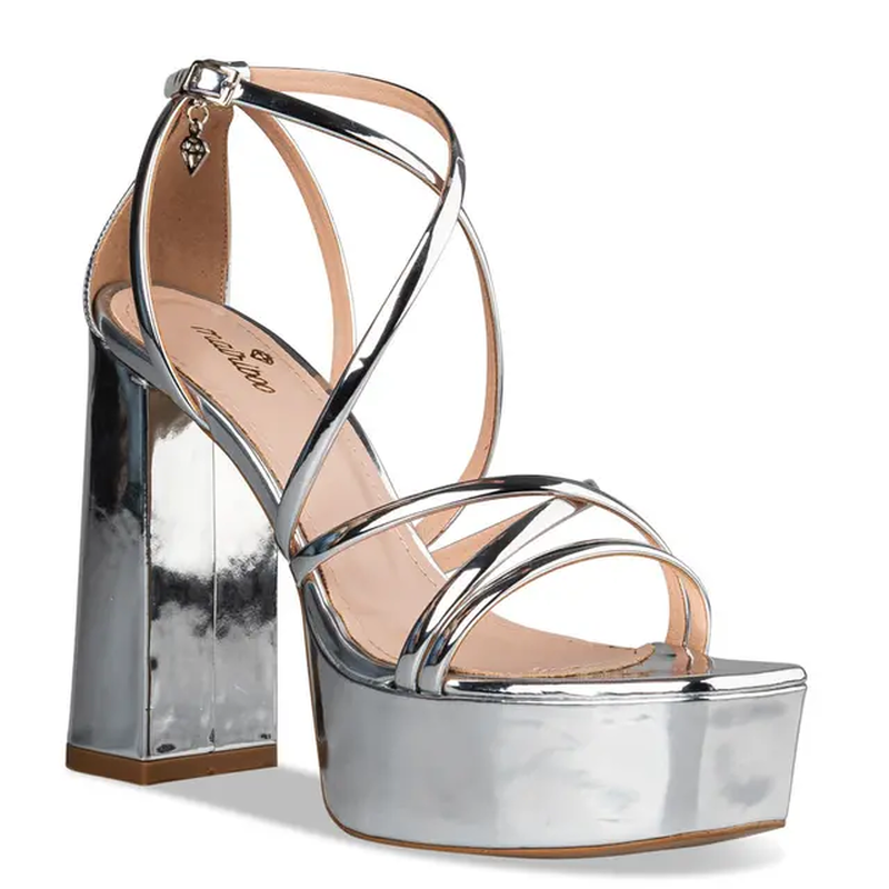 Up that heel by mairiboo for envie - silver-null