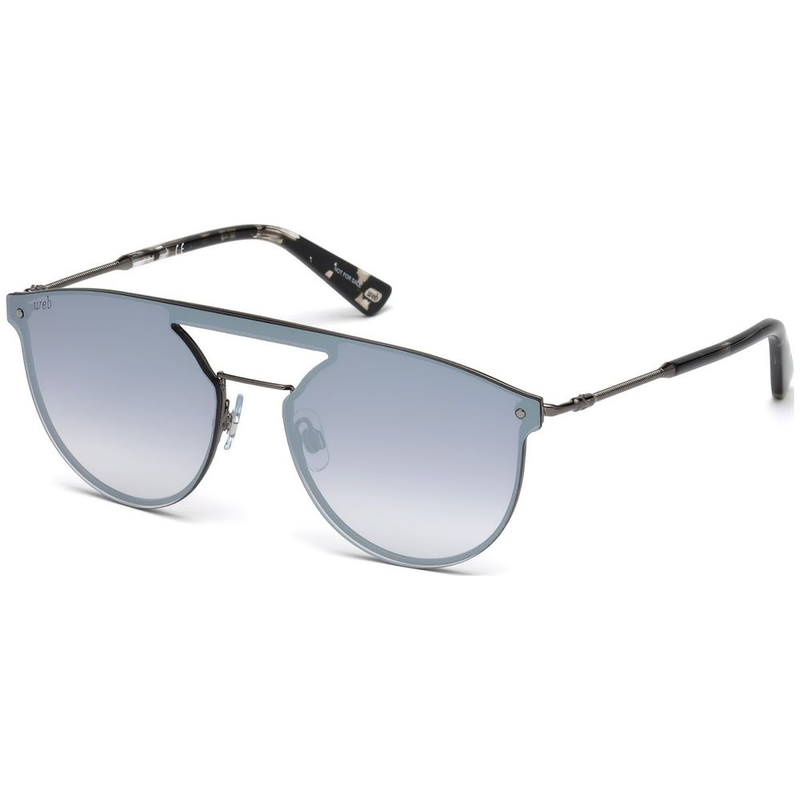 Gray metal sunglasses-null