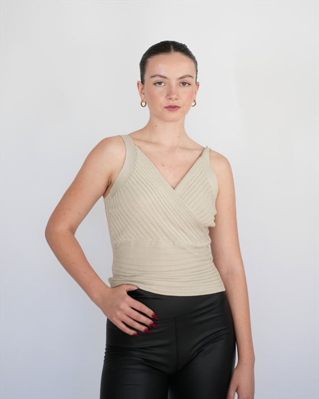 Ribbed vest top 2030-null