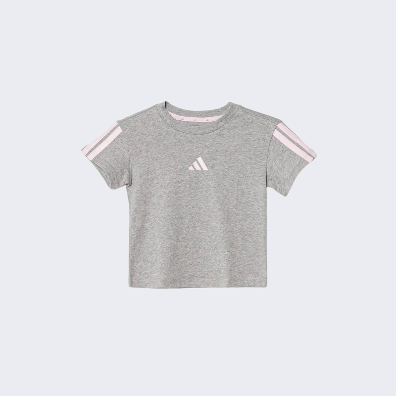 Junior 3 stripes tee-null