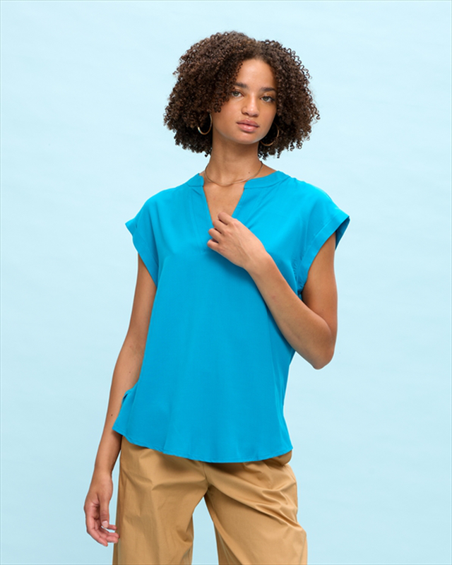Blouse v neck-null