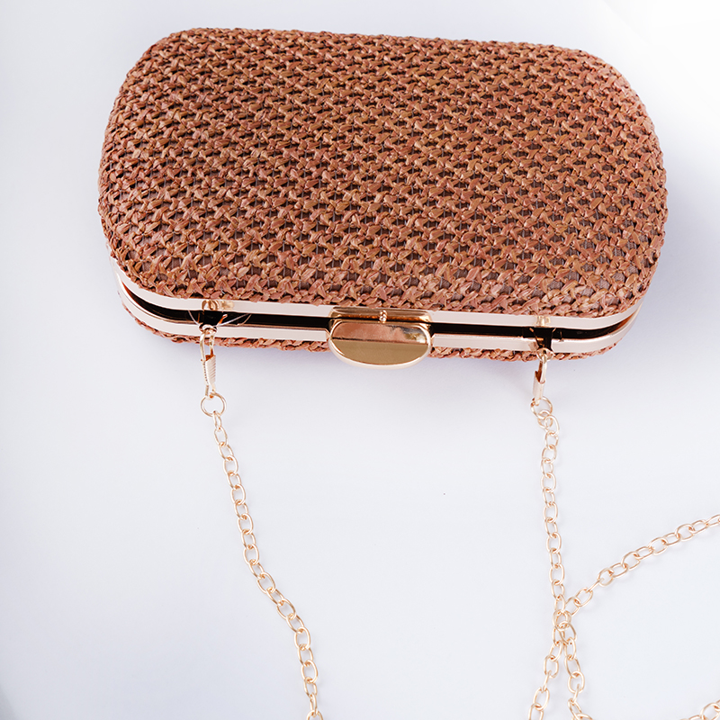 Clutch bag brown image number null