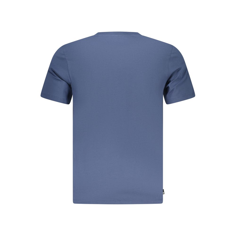 Blue cotton men t-shirt-null