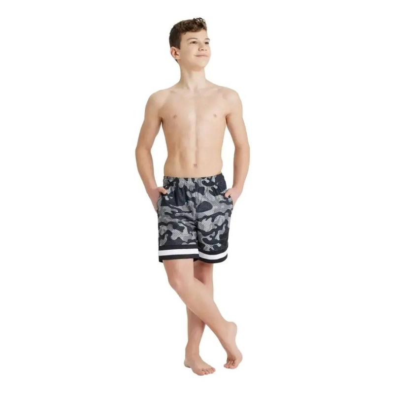 Boys beach camo allover swimshort-null