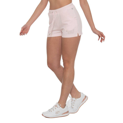 French terry scripted womens short