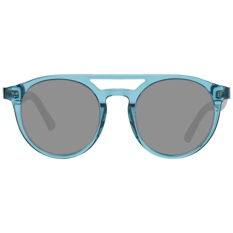 Blue plastic sunglasses-null