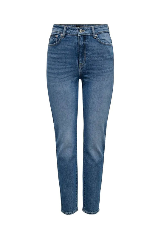 Only emily hw straight ankle jeans image number null
