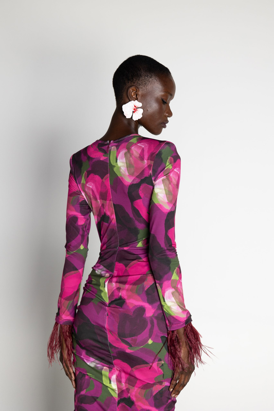 Mallory eden floral dress-null
