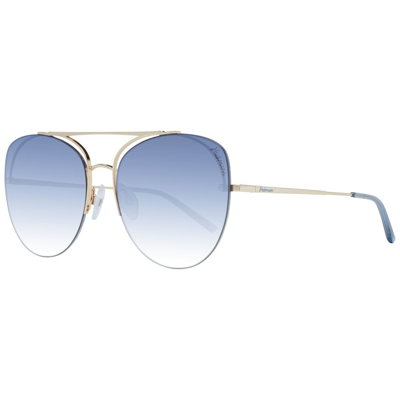Gold metal sunglasses-null
