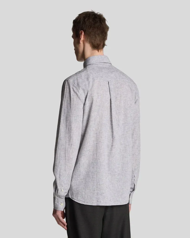 Product image: Linen blend oxford hirt z271 dark navy-null