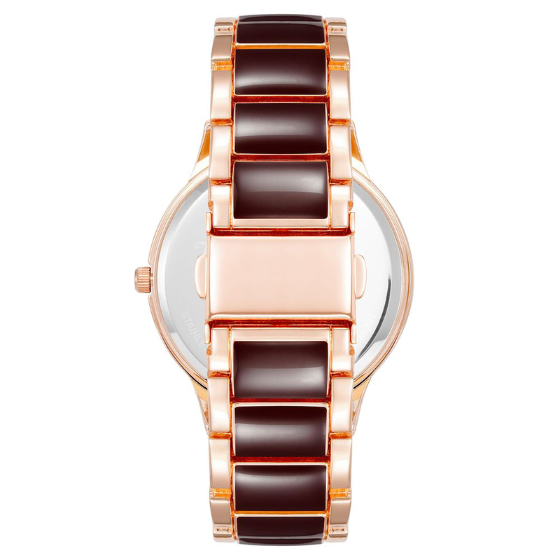 Multicolor metal dress watch-null