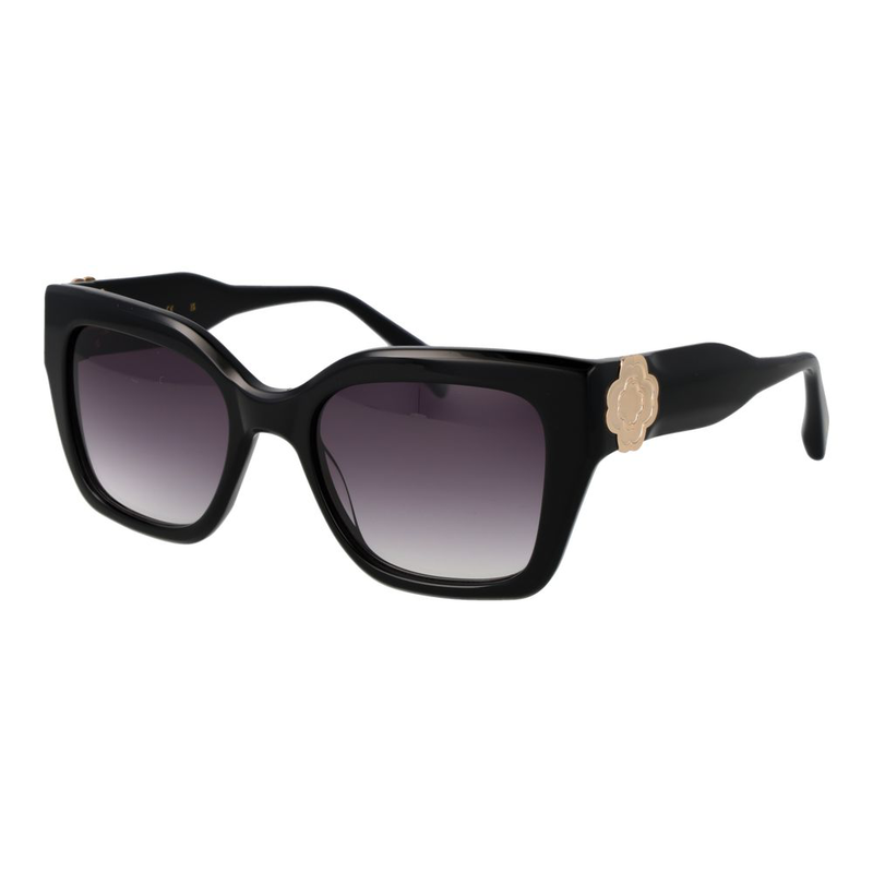 Black acetate sunglasses-null