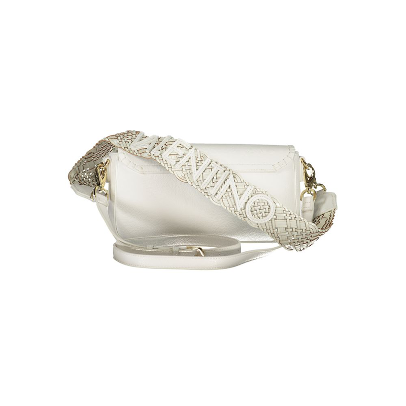 White polyurethane womens bag-null