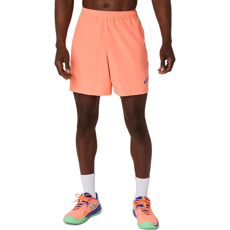 Asics mens padel court 7in short-null