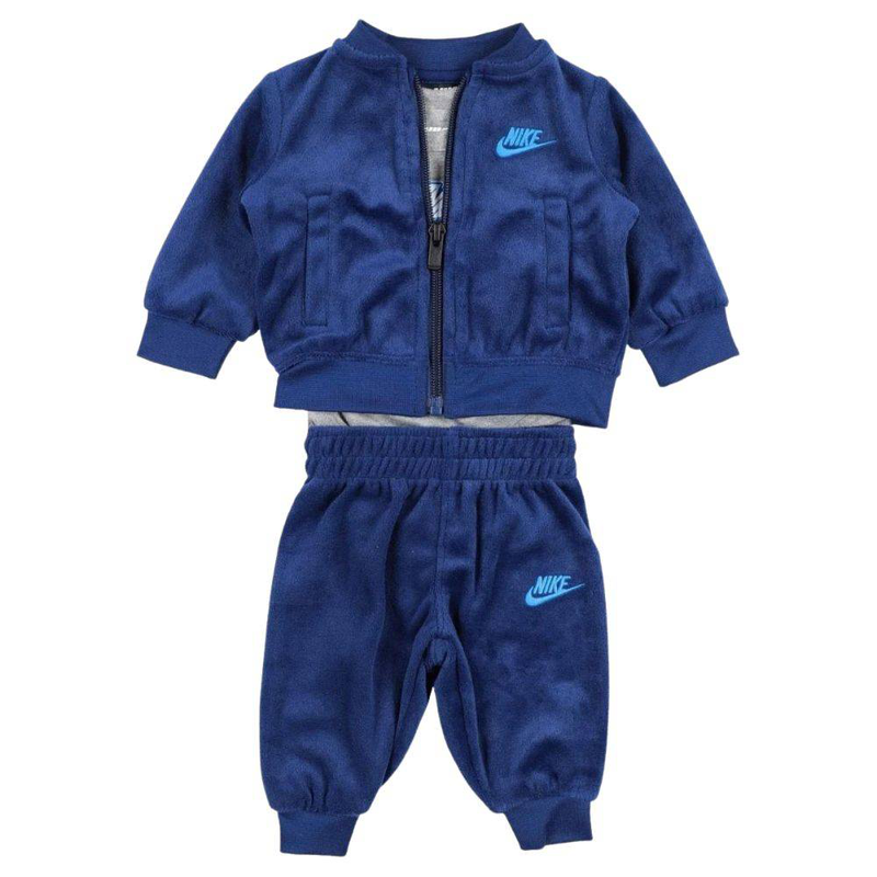Infant velour tracksuit 3-pieces set-null