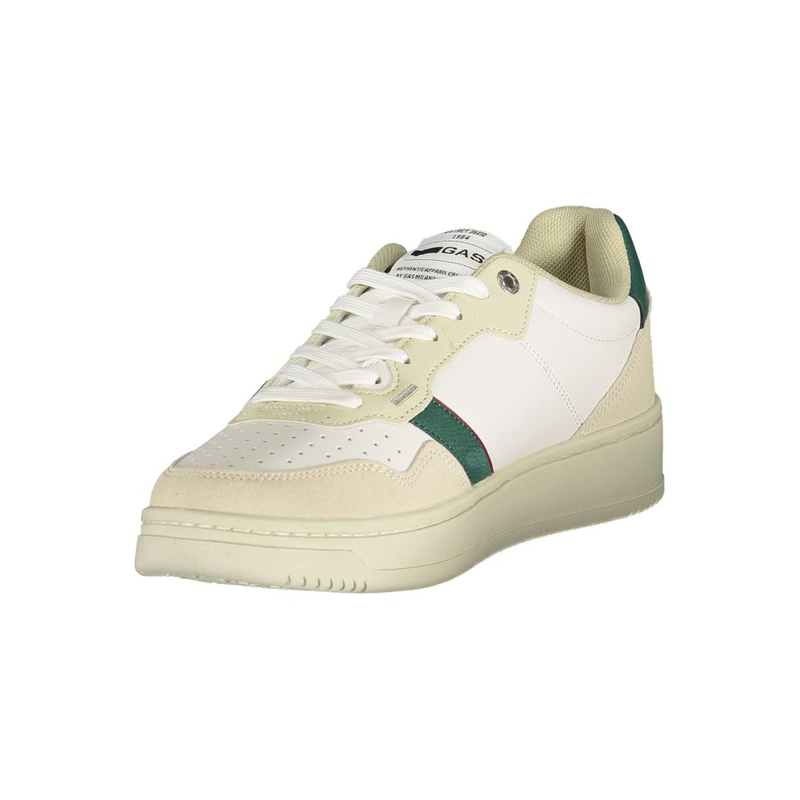 White polyurethane men's sneaker-null