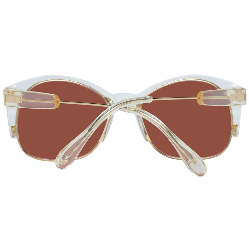 Gold acetate & metal sunglasses-null
