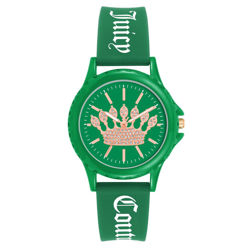 Bicolor synthetic bracelet watch-null