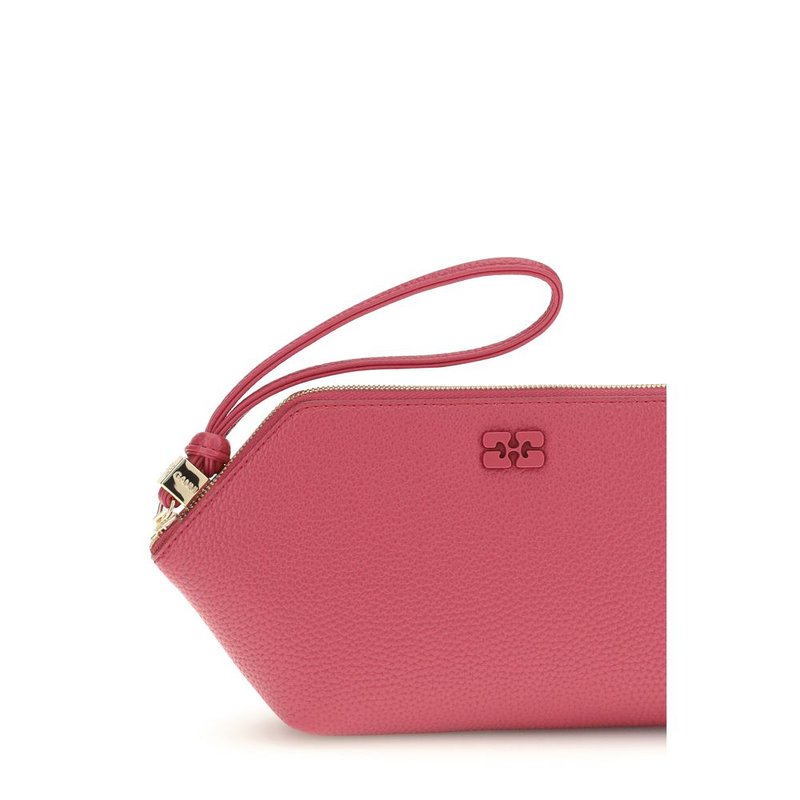 Multicolor recycled polyester clutch bag-null