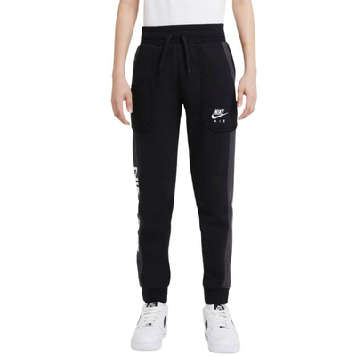 Nike sportswear boys Air pant, Black / White, medium